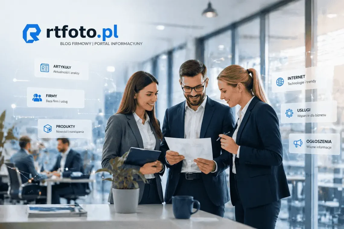 Blog firmowy i Portal dla firm